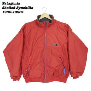 Patagonia shell Synchilla 1980 -х годов L 304171 Vintage Patagonia Shelde Sinchilla сделана в 1980 -х годах 1990 -х