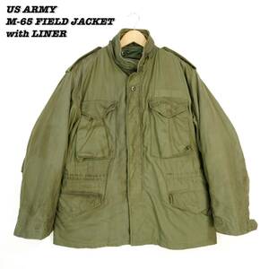 US ARMY M-65 FIELD JACKET with LINER 304189 Vintage アメリカ軍 フィールドジャケット ライナー 1970年代 ヴィンテージ