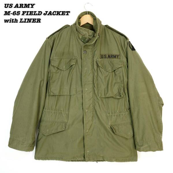 US ARMY M-65 FIELD JACKET with LINER 304190 Vintage アメリカ軍 フィールドジャケット ライナー 1970年代 ヴィンテージ