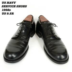 US NAVY SERVICE SHOES 1992s US9.5R アメリカ軍 サービスシューズ 革靴 1990年代 米軍実物