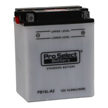 ProSelect(プロセレクト) バイク PB14L-A2 スタンダードバッテリー(YB14L-A2 互換) 液別 PSB033 開放型バッテリー_画像2