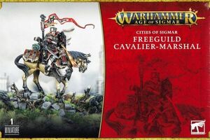 【シティ・オヴ・シグマー】フリーギルド・キャヴァリア・マーシャル FREEGUILD CAVALIER-MARSHAL[86-05]ウォーハンマー