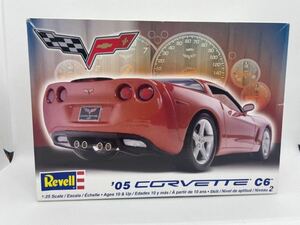 【未組立】【当時物】レベル REVELL 1/25 ’05 コルベット C6 CORVETTE プラモデル