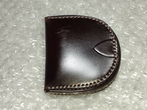 土屋鞄　コードバン 馬蹄型小銭入れ　コインケース　財布