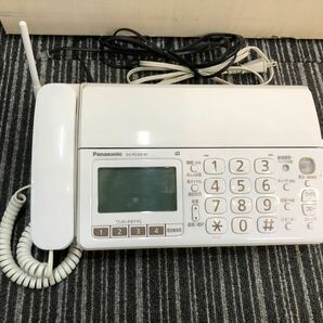 Panasonic パナソニック パーソナルファックス ホワイト 電話 KX-PD303-w 子機 親機 FAX 家庭用 電話機能のみ Fの画像2