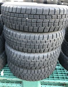 ダンロップ　DUNLOP WINTERMAXX XX 2017年式　165/65R14 6分山　冬タイヤ　スタッドレスタイヤ　タイヤ　カー用品　I