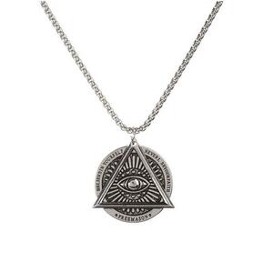  necklace ilmi nati Freemason Pro bidet ns. eyes silver new goods 