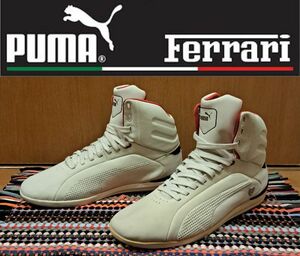 ☆　PUMA × Ferrari 『GIGANTE Mid／ギガンテ』 ドライビングシューズ　美品　☆