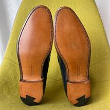 未使用 CROCKETT & JONES クロケットアンドジョーンズ アローズ別注 HAMMOND タッセルローファー 7E 英国製 25.0 25.5相当 レザーシューズ_画像3