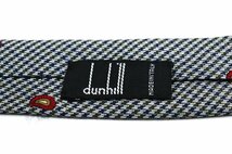 ダンヒル ブランド ネクタイ シルク ペイズリー柄 メンズ ネイビー dunhill_画像4