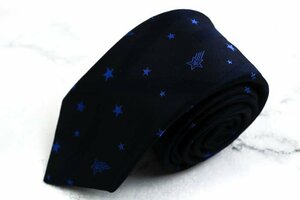  Person's бренд галстук звезда мелкий рисунок рисунок общий рисунок шелк мужской темно-синий PERSONS