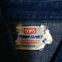 美品 スペシャル ヴィンテージ 50's LEVI’S DENIM FAMILY デニムファミリー ウエスタンシャツ 40 60 70年代 赤耳 501XX 大戦 506 1st 2st_画像1