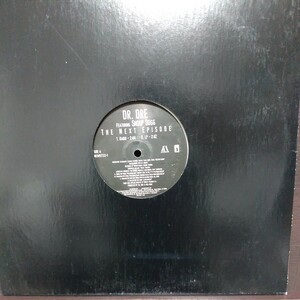 12inch US盤/DR.DRE FEAT SNOOP DOGG 　THE NEXT EPISODE