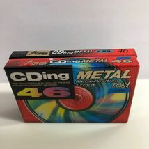 カセットテープ メタル ポジション TDK CDing METAL 46分2本_画像9