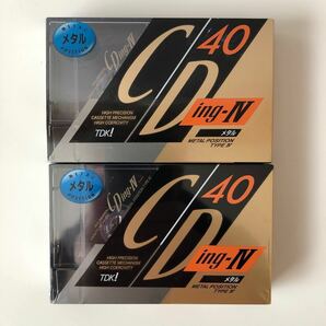 カセットテープ メタル ポジション TDK METAL CDing IV 40分2本(#2)