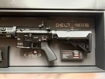 【レスポンスUP】東京 マルイ 次世代電動ガン HK 416 デルタカスタム BK サマコバ組込+リコイルオミット済み_画像6