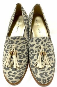  new goods unused ORiental TRafficolientaru traffic pumps Loafer pattern pattern lady's size36 23cm