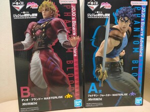 一番くじ　A賞　ジョナサン・ジョースター　B賞 ディオ・ブランドー ジョジョの奇妙な冒険　PHANTOM BLOOD＆BATTLE TENDENCY 1番くじ