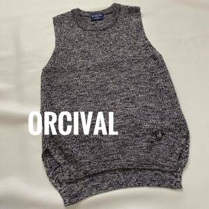 ORCIVAL オーシバル　ニットベスト　　サイズ1 ローゲージニット オーチバル 