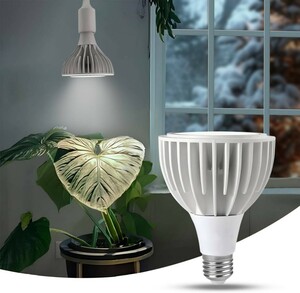 植物育成ライト 24W 2000lm LED 植物育成用ランプ led 太陽光 フルスペクトル水耕栽培ライト 室内用ライト 省エネ