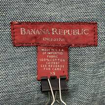 USA製★BANANA REPUBLIC バナナ リパブリック★デニム ジャケット ジージャン アウター ダメージ 加工 ブルー レディース サイズXS/DD7152_画像6