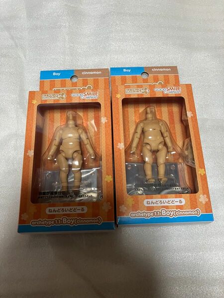 ねんどろいどどーる archetype 1.1:Boy(cinnamon) ２個セット　新品