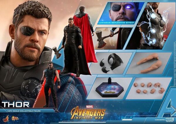 ホットトイズ MMS474 アベンジャーズインフィニティ・ウォー ソー Thor