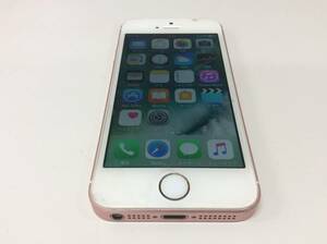 ■0760　Apple iPhone SE MLXQ2J/A 60GB ローズゴールド 携帯 スマホ アイフォーン 判定〇 傷有