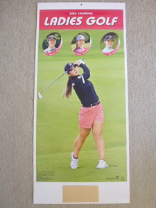 新品 2024年 LADIES GOLF 壁掛けカレンダー 企業名入り 送料750円～