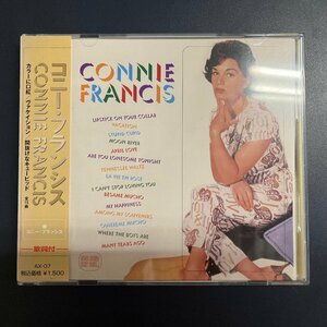 C2415 ; 国内CD Connie Francis コニー・フランシス BEST SELECT カラーに口紅, ヴァケイション ほか全15曲