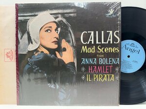 231205 ; シュリンク美品!! 冊子付き US盤 Maria Callas / Mad Scenes From Anna Bolena Hamlet Il Pirata (Angel / S. 35764)