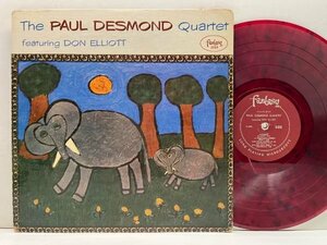 FLAT 赤盤 US 完全オリジナル PAUL DESMOND QUARTET Featuring Don Elliott ('56 Fantasy) 深溝 MONO 米 初回プレス ※特価