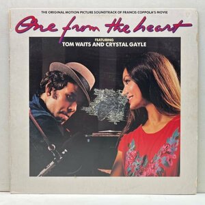 美盤!! USオリジナル 初版 FC規格 TOM WAITS / CRYSTAL GAYLE One From The Heart ('82 Columbia) ワン・フロム・ザ・ハート 映画 サントラ