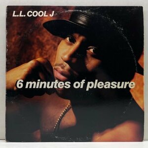 プレイ良好!! 12インチ MASTERDISK刻印 USオリジナル LL COOL J 6 Minutes Of Pleasure ('91 Def Jam) JAMES BROWN／Funky President使い