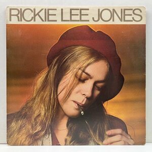 美盤!! USオリジナル 初版 横縞ボーダー RICKIE LEE JONES 1st インナー完品 リッキー・リー・ジョーンズ 浪漫 ファースト 優秀録音