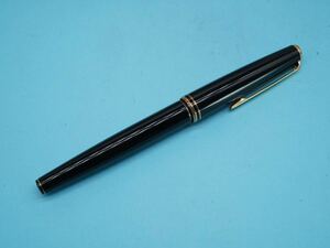 【867】MONTBLANC モンブラン 万年筆 ペン先14K 585 ブラックボディ TIA