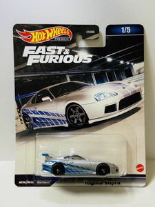 新品2023 ホットウィール ワイルドスピード プレミアム トヨタ スープラ ポールウォーカー For Paul 10year FAST&FURIOUS