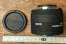 TT-1318■送料込■ シグマ SIGMA APO TELE CONVERTER LENS 2x EX テレ コンバーター レンズ LENS 253g●美品/くGOら_画像2