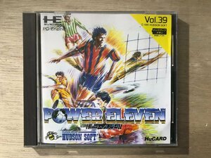 UU-1269 ■送料込■ パワーイレブン サッカー スポーツ シュミレーション PCエンジン ソフト /くKOら