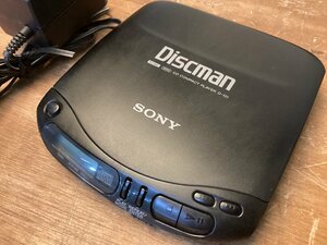 TT-1393■送料込■ SONY ソニー ディスクマン CDプレーヤー Discman D-131 264g●通電のみ確認●ジャンク品/くGOら