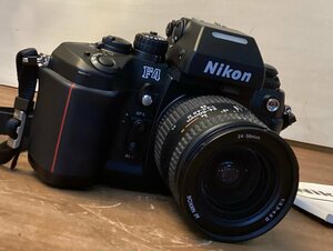 TT-1374■送料込■Nikon ニコン F4 ZOOM AF NIKKOR 1:3.3-4.5D 24-50ｍｍ LENS フイルムカメラ カメラ 1474g●美品●動作品/くGOら