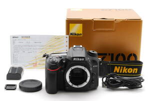 [極上美品, 元箱] Nikon D7100 Digital SLR Camera Body ニコン デジタル 一眼レフ カメラ ボディ NB-00203