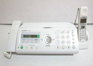 シャープ FAX電話 UX-F15CL ファクシミリ　中古