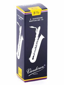 Vandoren バリトンサックスリード トラディショナル 3 1/2