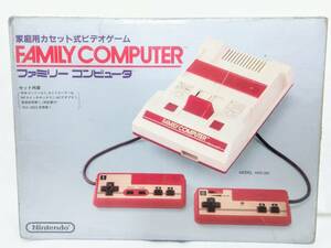 極上レア！ファミリーコンピュータ四角ボタン　付属３品未使用品　本体動作確認　初期保証あり　詳細確認