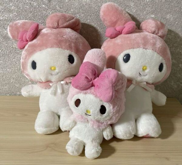サンリオ マイメロディ ぬいぐるみ 3点