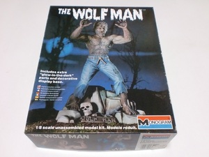モノグラム 1/8 戦慄！恐怖の狼男 ウェアウルフ 月夜の夜に変身 THE WOLF MAN WEREWOLF MONOGRAM 6009 1983's