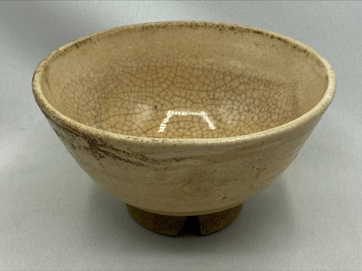 古萩茶碗（江戸前期）茶道具 高麗 呉器 茶器 唐津 萩焼(李朝