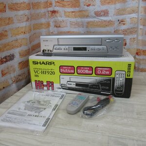 FB750/1円スタート/シャープ　ビデオカセットレコーダー VC-HF920　SHARP ビデオデッキ VHS Hi-Fi