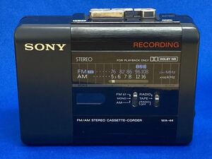 Dolby NR搭載Sony FM/AMステレオカセットコーダーWA-44【整備済・動作品】